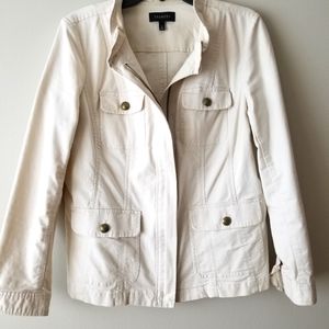 Talbots Ladies Jacket Size 12 Cream